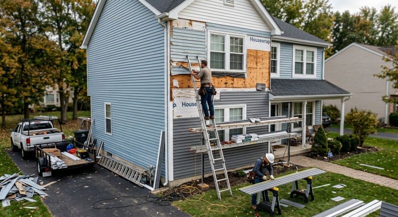 Siding Replacement in Jeffersonville, VT