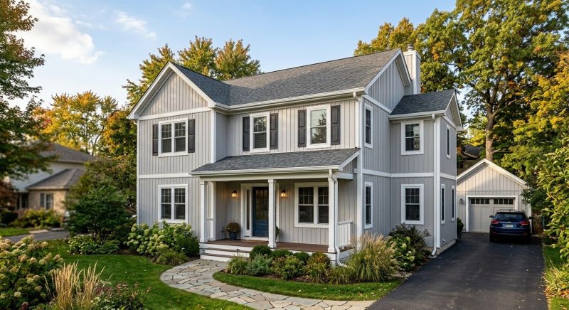 Vertical Siding Replacement in Saint Albans, VT