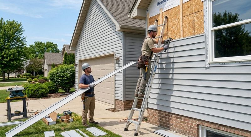 Vinyl Siding Installation in Franklin, VT