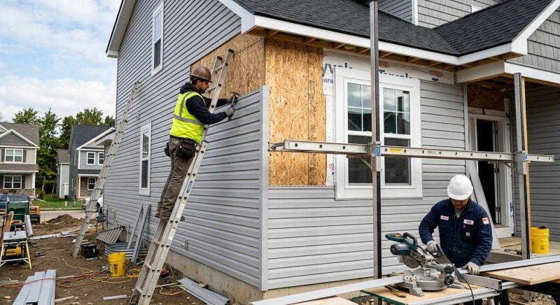 Vinyl Siding Installation in Plattsburgh, NY