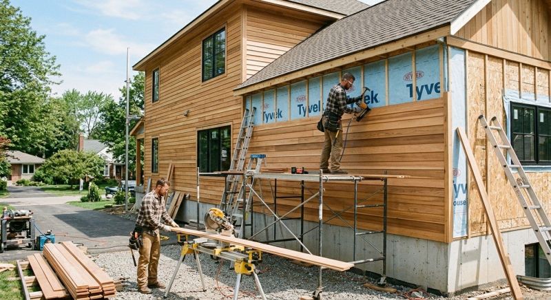 Wood Barn Siding Installation in Saint Albans, VT