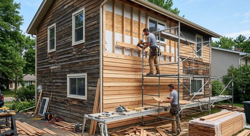 Wood Siding Replacement in South Burlington, VT