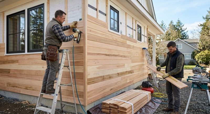 Wood Siding Service in Jeffersonville, VT